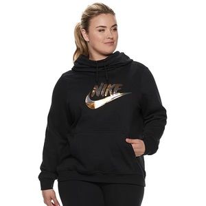 Nike swoop neck hoodie 3X